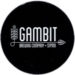 beer coaster from Ganser, P. Brewing Co. ( MN-GAMI-1 )