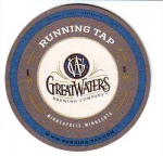 beer coaster from Green Mill Restaurant & Bar ( MN-GREAT-2 )