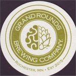 beer coaster from Granite City Food & Brewery ( MN-GRRO-1 )