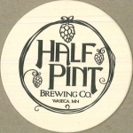 beer coaster from Hamm (Theo. Hamm) Brewing Co. ( MN-HALF-1 )