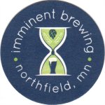 beer coaster from Imperial Brewing Co. ( MN-IMMI-1 )