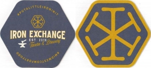 beer coaster from Iron Range Brewing Assoc. ( MN-IROE-1 )