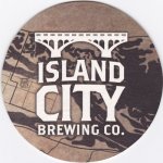 beer coaster from Jack Pine Brewery ( MN-ISLA-1 )