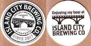 beer coaster from Jack Pine Brewery ( MN-ISLA-3 )