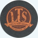 beer coaster from Lift Bridge Brewing Co. ( MN-LIFE-3 )