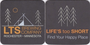 beer coaster from Lift Bridge Brewing Co. ( MN-LIFE-5 )