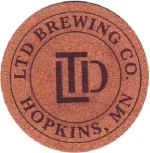 beer coaster from Luce Line Brewing Company ( MN-LTD-3 )