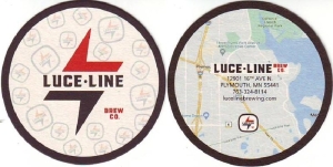 beer coaster from Lucid Brewing ( MN-LUCL-1 )