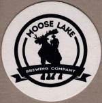 beer coaster from New Prague Brewing Co. ( MN-MOOS-3 )