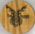 beer coaster from North 20 Brewing Company ( MN-NORD-1 )