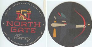 beer coaster from North Loop Brew Co. ( MN-NTGT-3 )