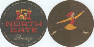 beer coaster from North Loop Brew Co. ( MN-NTGT-4 )