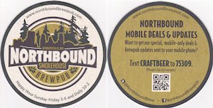 beer coaster from Northern Plains Brewing Co ( MN-NTHB-1 )