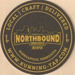 beer coaster from Northern Plains Brewing Co ( MN-NTHB-4 )