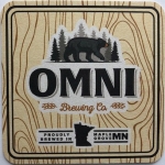 beer coaster from One Fermentary & Taproom ( MN-OMNI-5 )