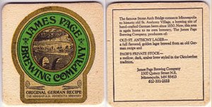 beer coaster from Jordan Brewing Association ( MN-PAGE-1 )