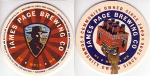 beer coaster from Jordan Brewing Association ( MN-PAGE-6 )