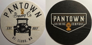 beer coaster from Park Brewing Co. ( MN-PANT-1 )