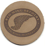 beer coaster from Remmler Brewing Co. ( MN-REDW-1 )