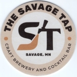 beer coaster from Schell (August Schell) Brewing Co.  ( MN-SAVA-1 )