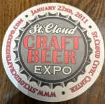 beer coaster from St. Croix Brewing (Beer) Co. ( MN-SCCB-2 )