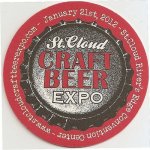 beer coaster from St. Croix Brewing (Beer) Co. ( MN-SCCB-2012 )