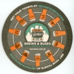 beer coaster from St. Paul Brewing Co. ( MN-STBR-3 )