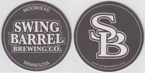 beer coaster from Sylvan Brewing  ( MN-SWIN-1 )