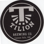 beer coaster from Tin Whiskers Brewing Co. ( MN-TILI-2 )