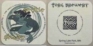 beer coaster from Town Hall Brewery ( MN-TORG-6 )