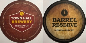 beer coaster from Trader & Trapper Brewing Co., The ( MN-TOWN-6 )