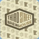 beer coaster from Thousand Lakes Brewing ( MN-TS-4 )