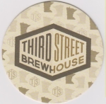 beer coaster from Thousand Lakes Brewing ( MN-TS-5 )