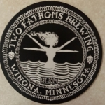 beer coaster from u4ic Brewing ( MN-TWOF-1 )