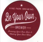 beer coaster from Virginia Brewing Co. ( MN-VINE-1 )