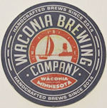 beer coaster from Waldmann Brewery & Wurstery ( MN-WAC-1 )