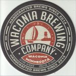 beer coaster from Waldmann Brewery & Wurstery ( MN-WAC-2 )