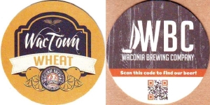 beer coaster from Waldmann Brewery & Wurstery ( MN-WAC-7 )