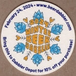 beer coaster from Wooden Hill Brewing Co. ( MN-WINT-1 )