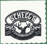 beer napkin from Schellhas, William Brewing Co.  ( MN-SCHE-NAP-5 )