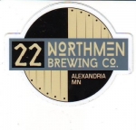 beer sticker from 3rd Act Craft Brewery ( MN-22NO-STI-2 )