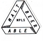 beer sticker from Aegir Brewing Co ( MN-ABL-STI-2 )