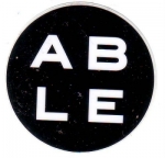 beer sticker from Aegir Brewing Co ( MN-ABL-STI-3 )