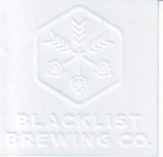 beer sticker from BlackStack Brewing ( MN-BLAC-STI-3 )