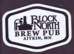 beer sticker from Blue Wolf Brewing Co.  ( MN-BLOC-STI-1 )