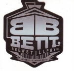 beer sticker from Bent Paddle Brewing Co. ( MN-BNTB-STI-1 )