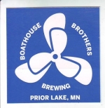 beer sticker from Bobbing Bobber Brewing Co. ( MN-BOHO-STI-1 )