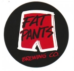 beer sticker from Fat Weasel Brewing Co ( MN-FATP-STI-1 )