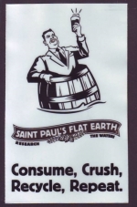 beer sticker from Fleckenstein, Ernst, Brewing Co. ( MN-FLAT-STI-3 )