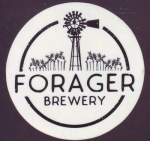 beer sticker from Forbidden Barrel Brewing Company ( MN-FORG-STI-1 )